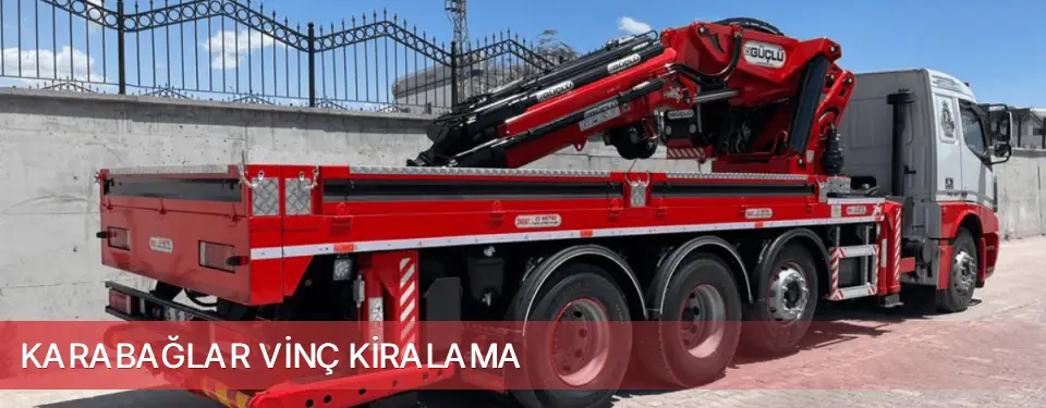 Karabağlar İlçemi Vinç Kiralama